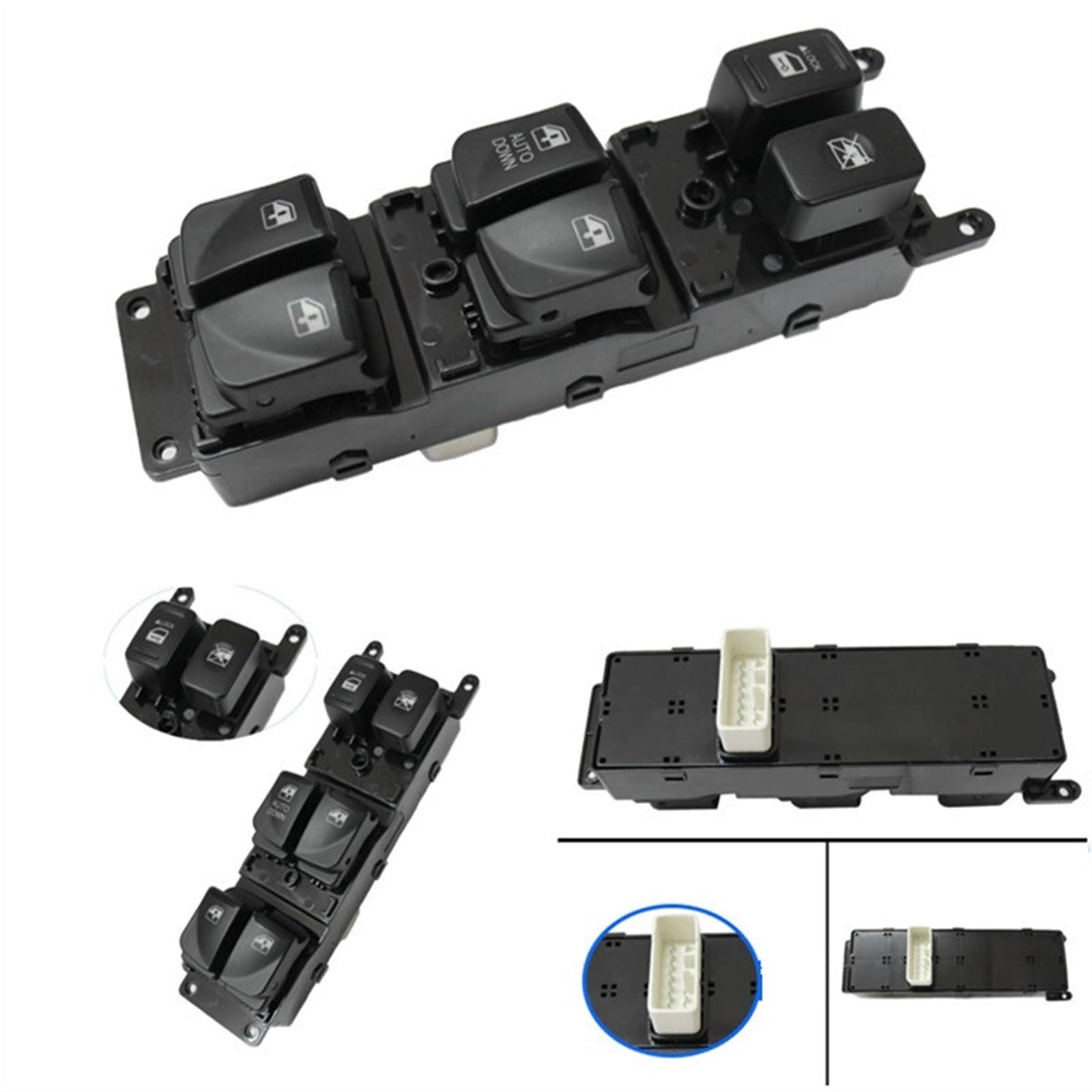 93570-1E110 Elektrische für Master Power Fenster für Schalter für Hyundai für Accent 2007 2008 2009 2010 935701E110