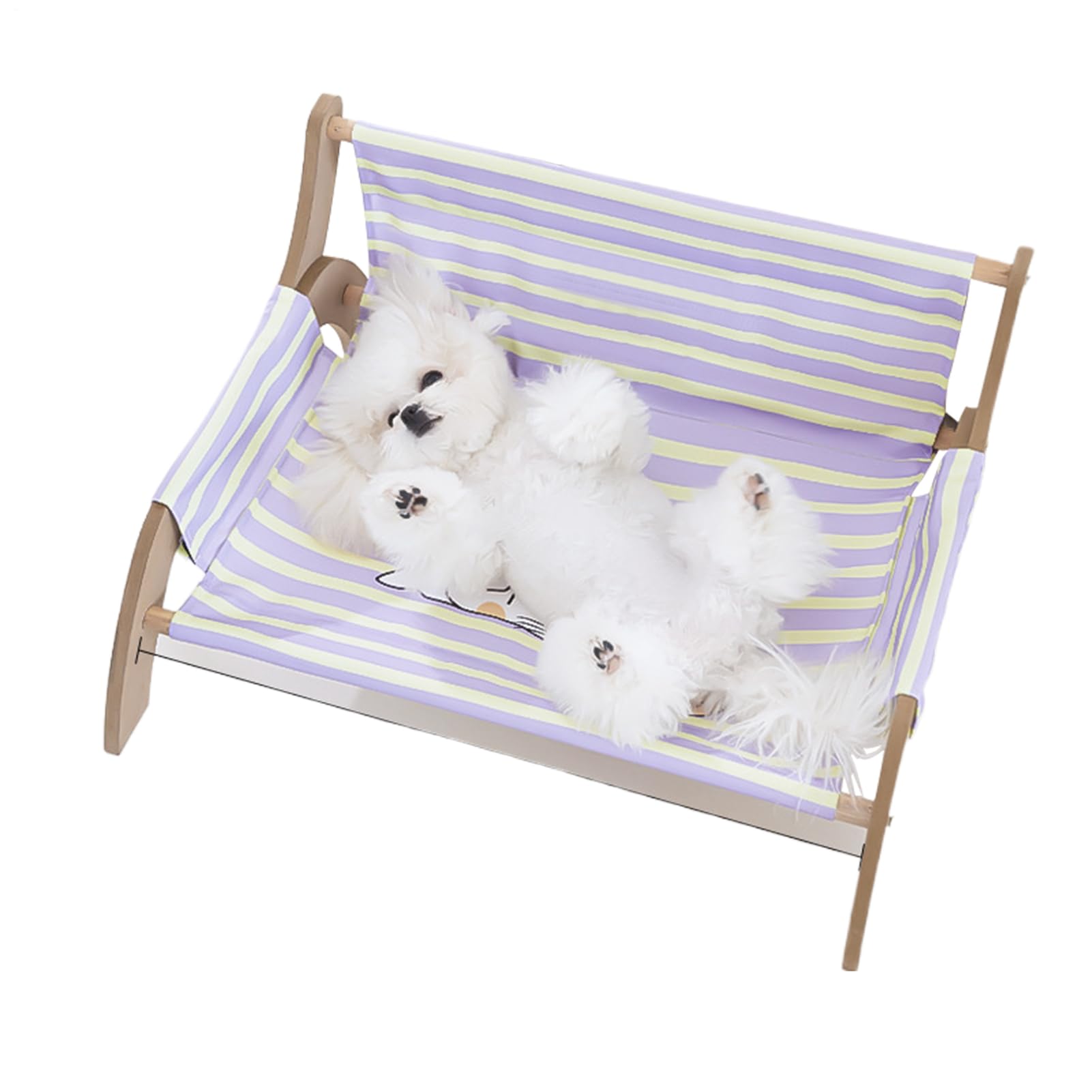 Poltrona per Animali da Compagnia,Rilassante Leggera con Strisce | Decorative - Prodotti per il Sonno dei | Riposo, Sonno, Vita in Appartamento, Famiglie con Più Gatti, Uso all'Aperto