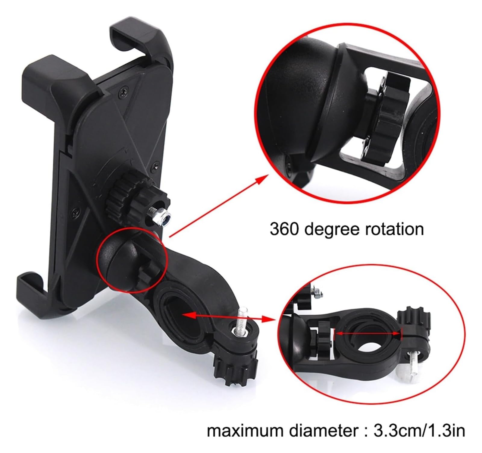 Porta Cellulare Impermeabile Per Y&amaha YZF R6 R3 R1 R15 V3 R25 Y15ZR FZ6 FZ1 XJ6 FZ8 FZ16 FZ25 Supporto Cellulare Navigazione GPS