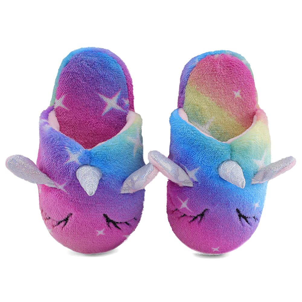 MASOCIO Chausson Enfant Fille Peluche Souple Mignonne Pantoufle Enfants Caoutchouc Antidérapantes
