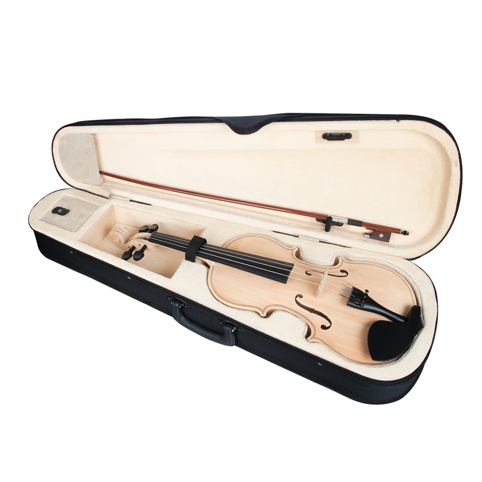 Estudiante violín 4/4 Juego De Violín Acústico Placa De Bosswood con Brasilwood Bow+ Case Estudiante Violín Uso