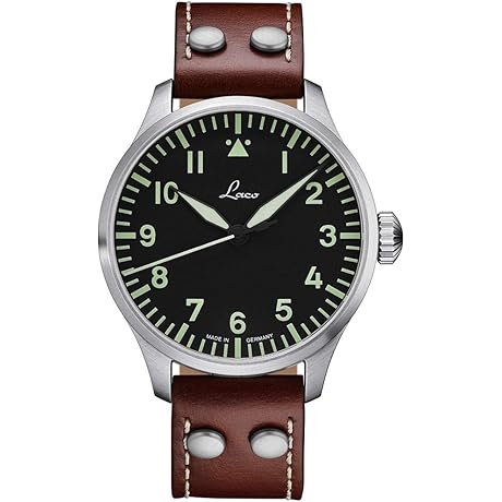 Laco 1925 Pilot Classic Stainless Steel Automatic Watch / 1925 Men's 861688