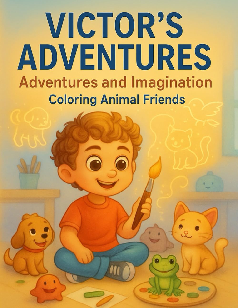 Victor’s Adventures: Adventures and Imagination: Coloring Animal Friends