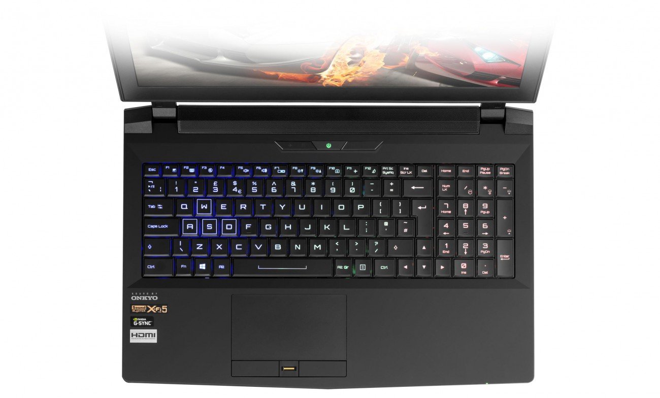 Laptop Oyuncu 15 inç Clevo P650 i7 – 7700HQ 16 GB RAM DDR4 GTX