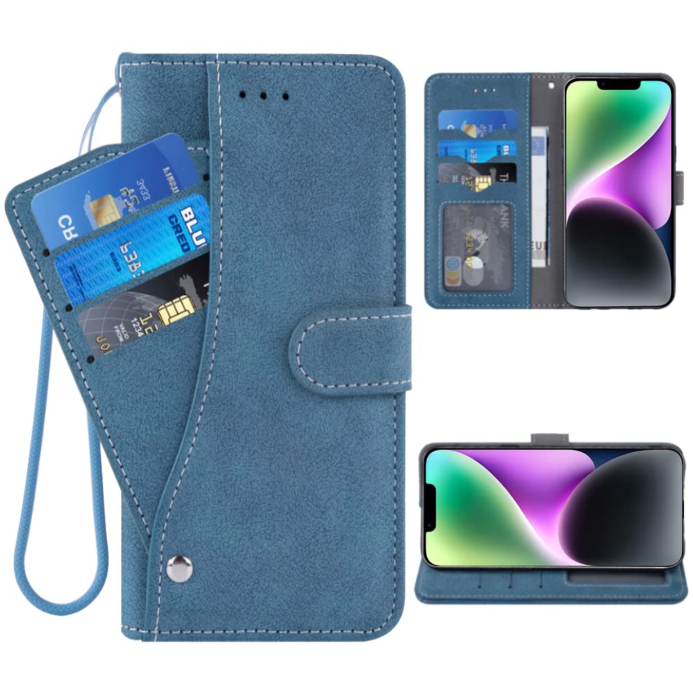 ELISORLI Funda tipo cartera para iPhone 11 Pro 5.8 con correa cruzada para el hombro y bolsillo de cuero para tarjetas de crédito, accesorios para celulares delgados, iPhone 11 Pro, iPhone 11