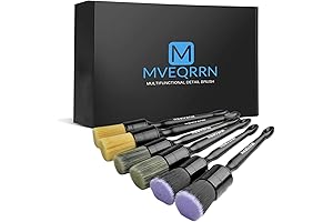 Juego de cepillos de alta calidad para detallado automotriz (6 uds.)