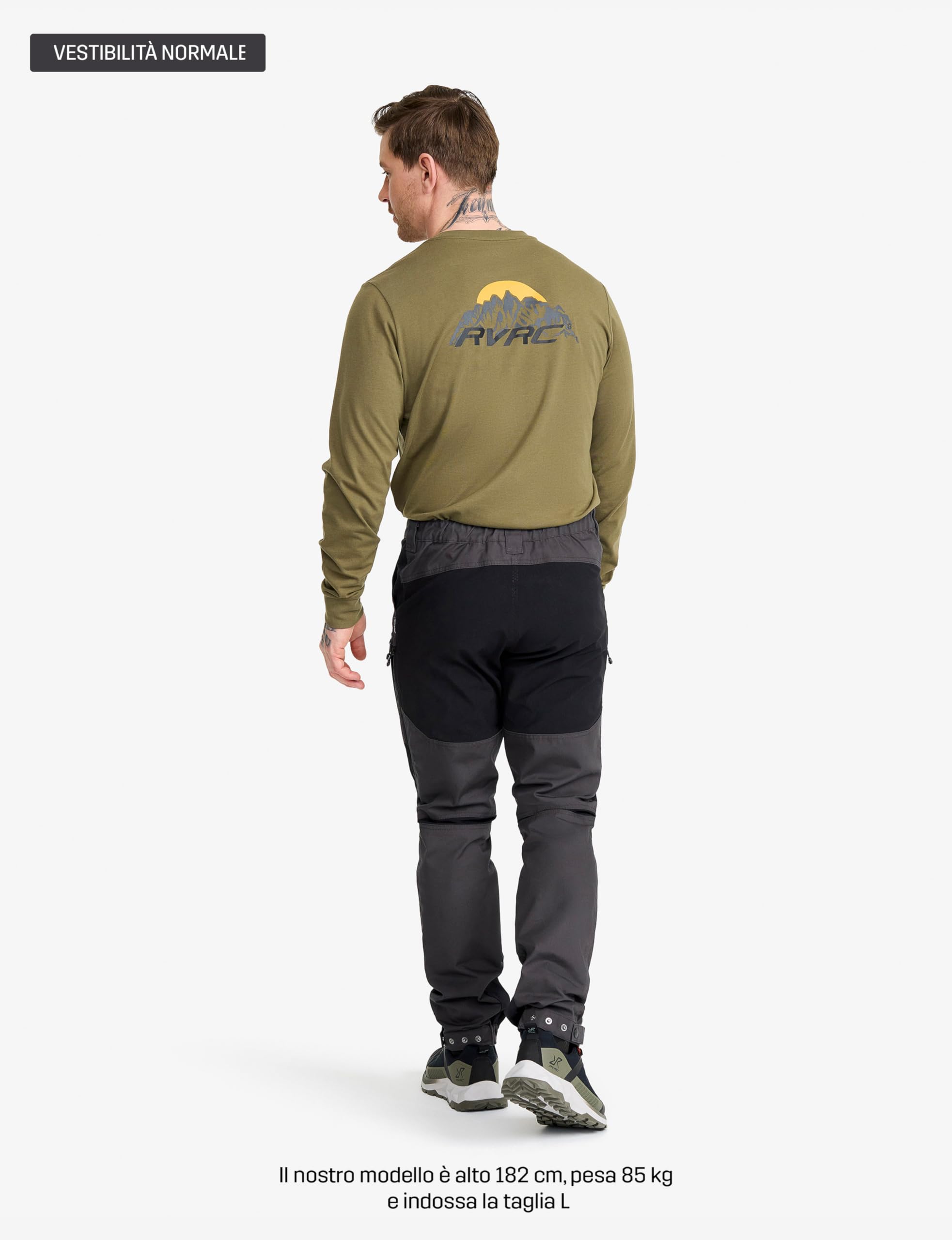 RevolutionRace Nordwand PRO Pants, Pantaloni da Uomo, durevoli per Trekking e Altre attività all'Aria Aperta