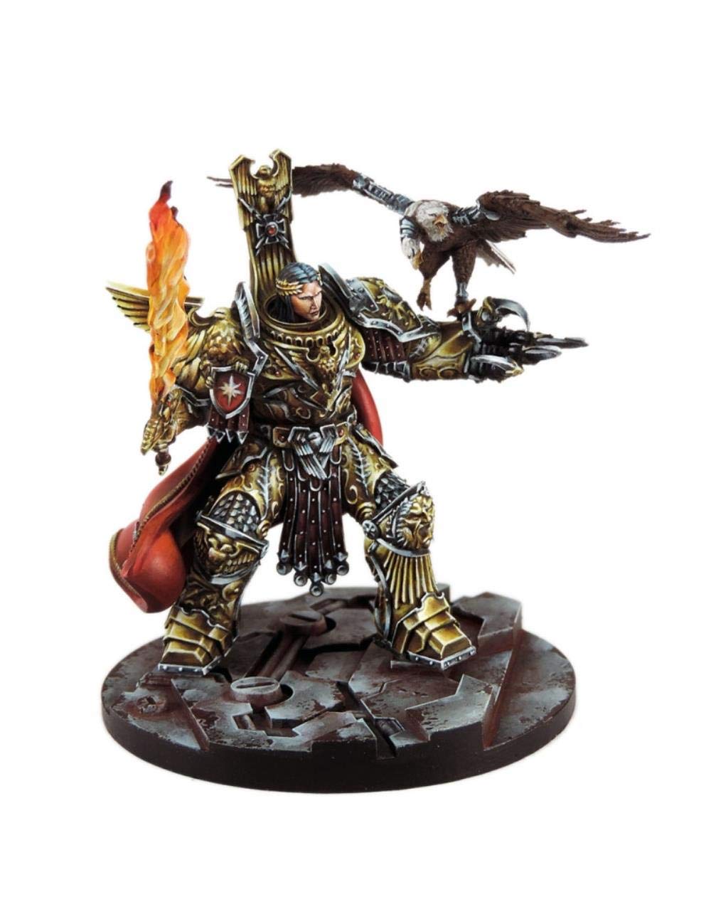 1/32 54Mm Caballero Celestial con Pájaro con Base 54Mm Kit De Miniatura De Figura De Resina Sin Ensamblar Sin Pintar