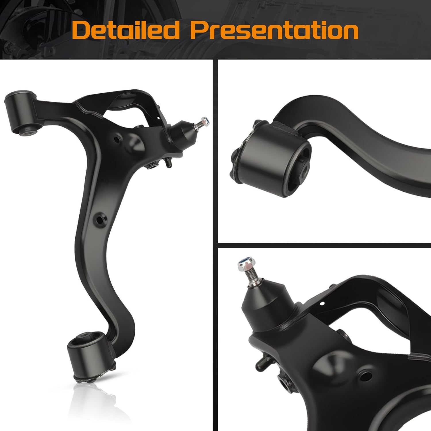 Pair Front Lower Control Arm w/Ball Joint for 2006 2007 2008 2009 2010 2011 2012 2013 Land Rover Range Rover Sport