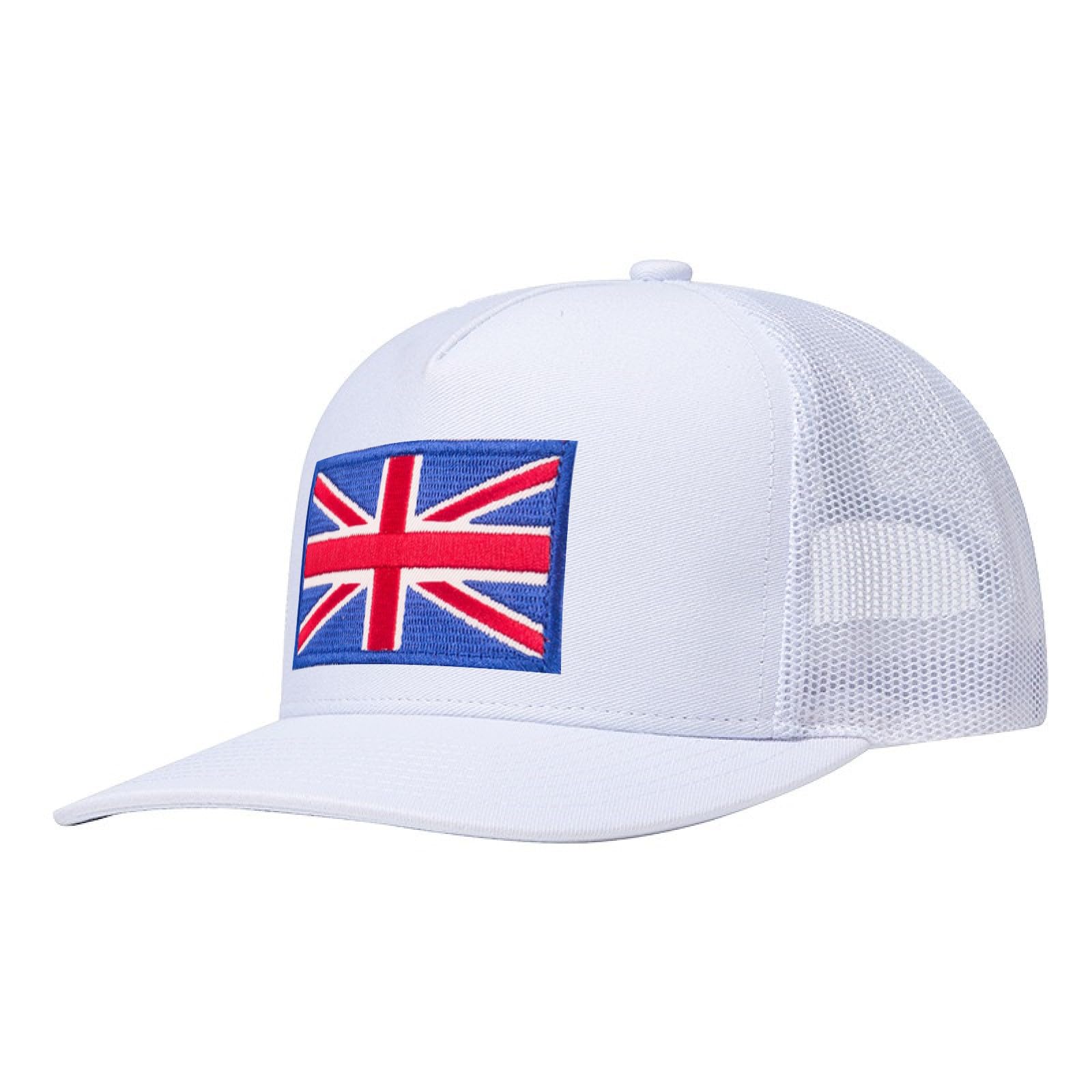 HaloHorus UK Flag Trucker Hat for Men Women, Adjustable National Flag Athletics Baseball Cap for Running, Fishing, Sports, Workout โ image 1
