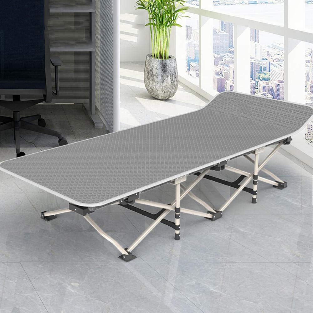 Chaise de Camping de Plage Extérieure Réglable - Transat Gris Ultra Compact et Robuste
