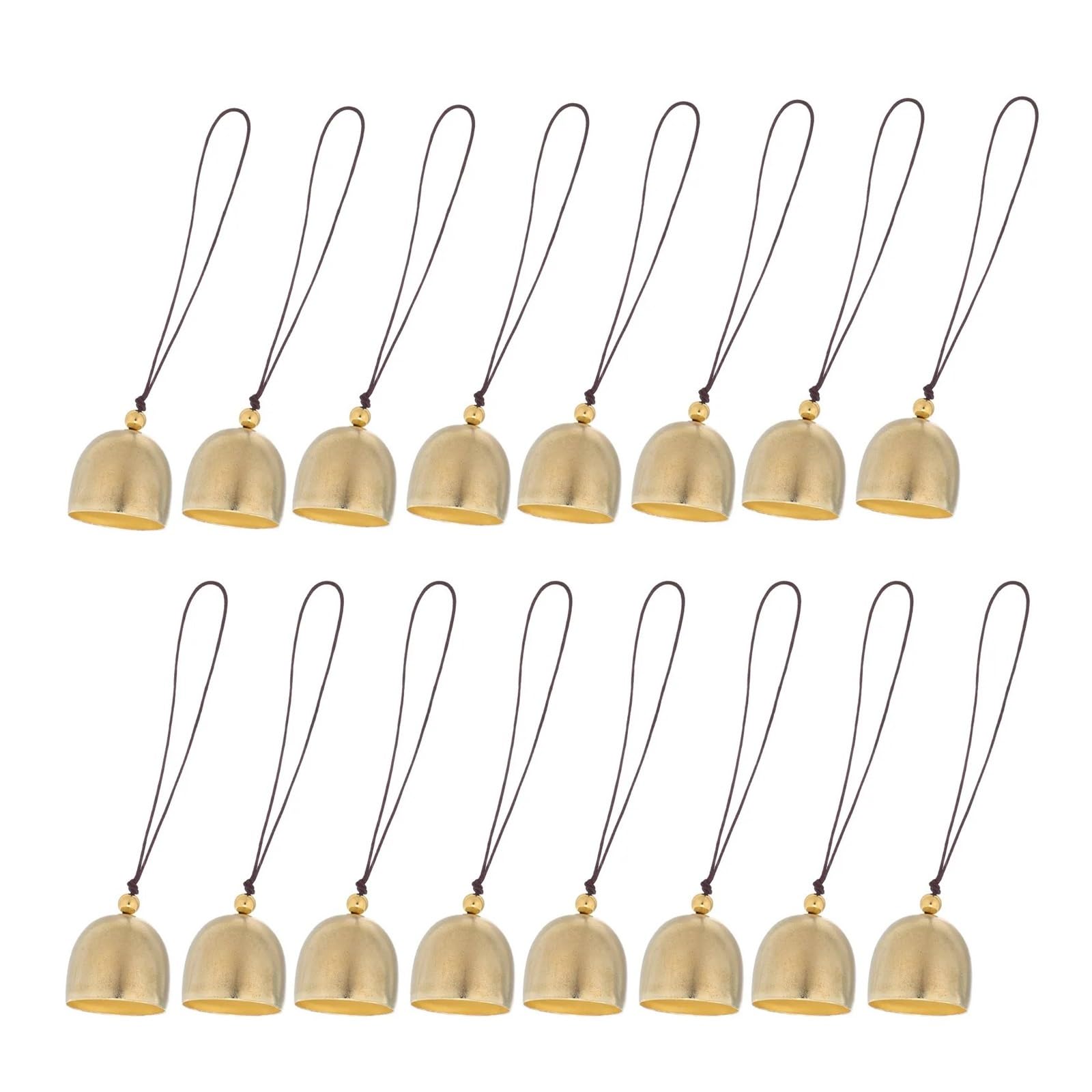 Christmas Bells 10pcs Miniature Bells for Door and Garden Decor Metal Bell Ornaments Wind Chimes Christmas for Christmas Decor