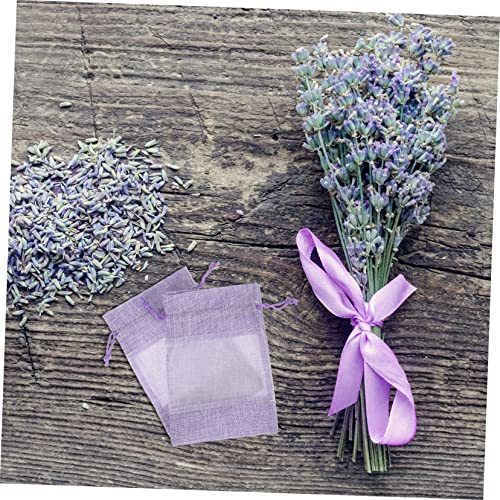 Bolsa de saquito vacío lavanda 10 pcs PRETYZOOM miniatura 4