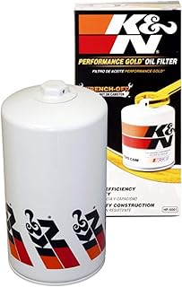 K&N Premium Oil Filter: Protects your Engine: Compatible with Select 1994-2003 FORD (Club Wagon, Super Duty, E350, E450, E550, Excursion, F59, F250, F350, F450, F550, Econoline, Stripped), HP-6001