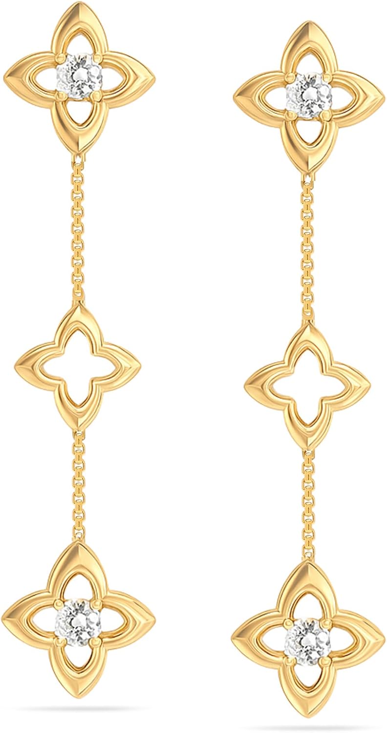 LeCalla 925 Sterling Silver Dangle Earring Lightweight Tassel Long Chain Drop Dangle Earrings for Women - Image 5