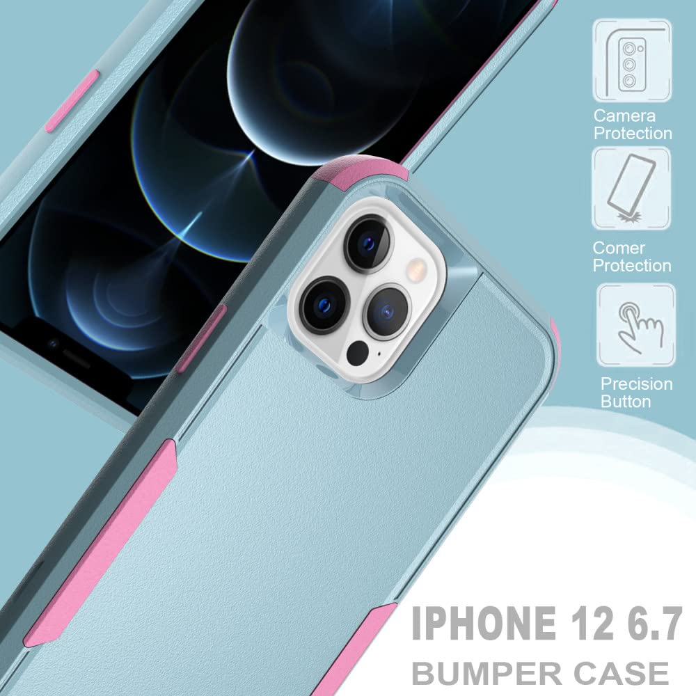 Custodia antiurto per armatura resistente per iPhone 11 12 Mini 13 Pro Max Xs XR X