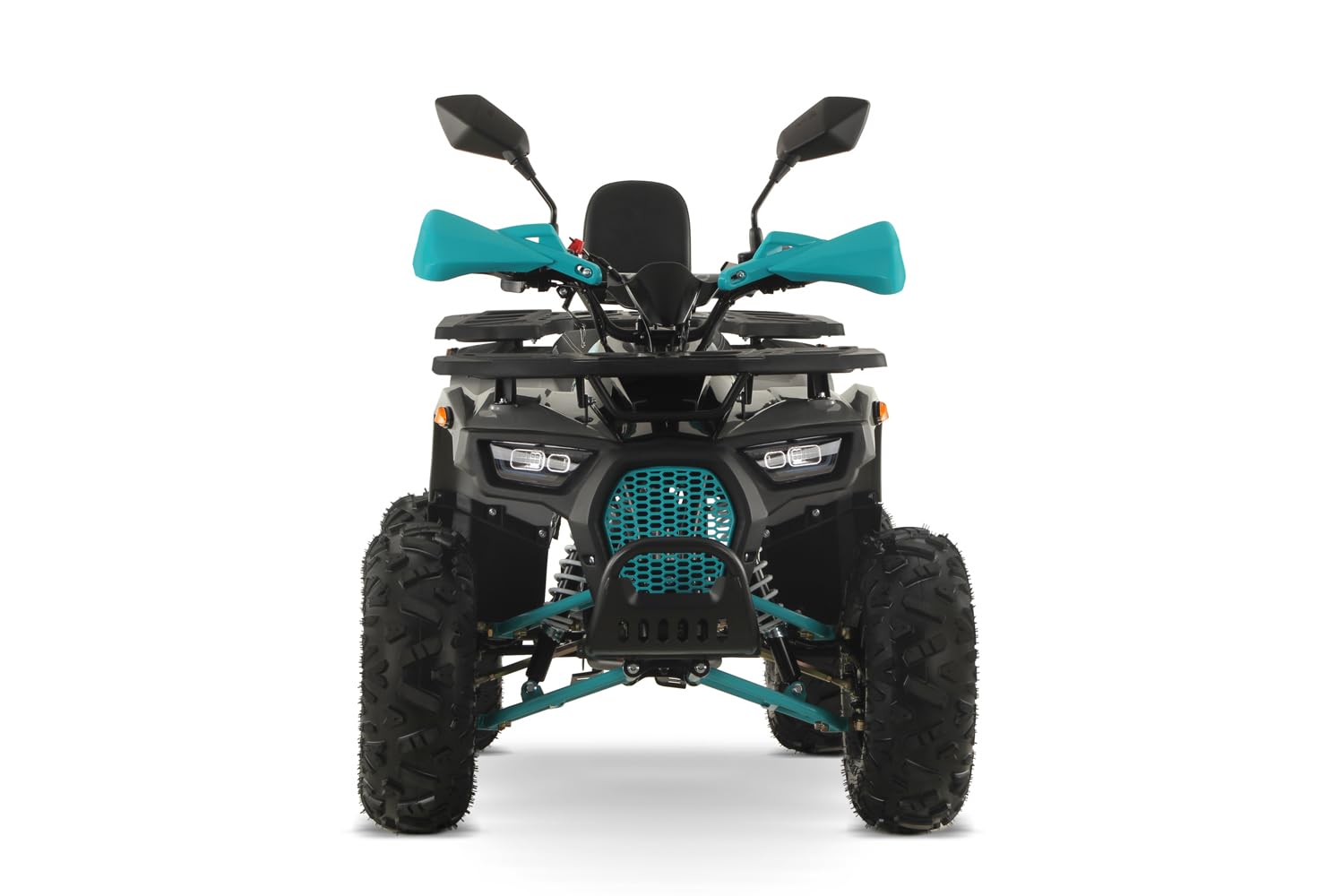 125cc midi Kinder Quad Dustrider RS8-A Sport, Farbe:Black - Red