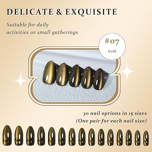 Vista 406 de evpct-Kit de 2 piezas de polvo metálico dorado y plateado con efecto espejo cromado para uñas; pigmento de uñas holográfico iridiscente camaleónico