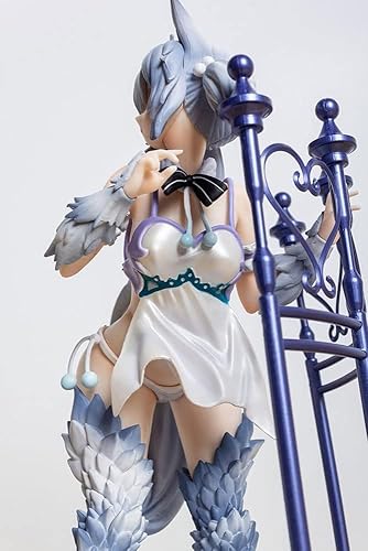 Miniatura 6 de RUSBOK Redo of Healer, Figure, Setsuna, Beastly Young Lady, Personajes de juegos de anime, decoración de habitación, de unos 9.1 in de altura,