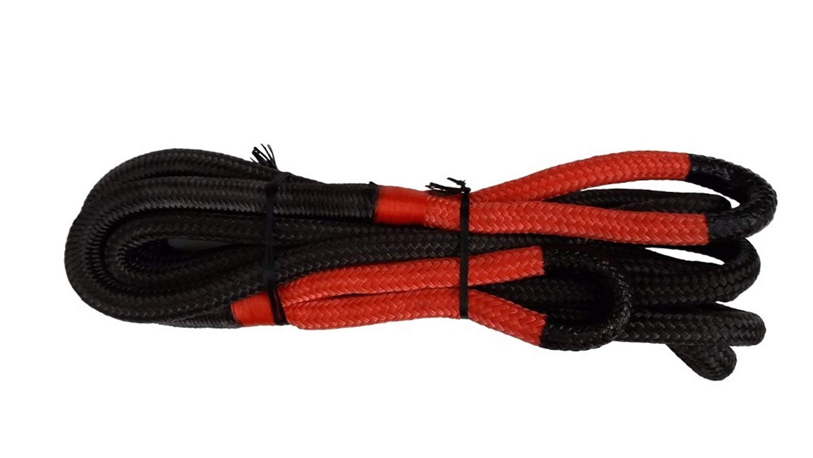 19 mm * 9M 3/4 Pulgadas Cuerda cinética de 30 pies, Cuerda Remolque, recuperación Nylon Trenzada Doble, Cable cabrestante sintético,Alta Resistencia a la Rotura(Rot)