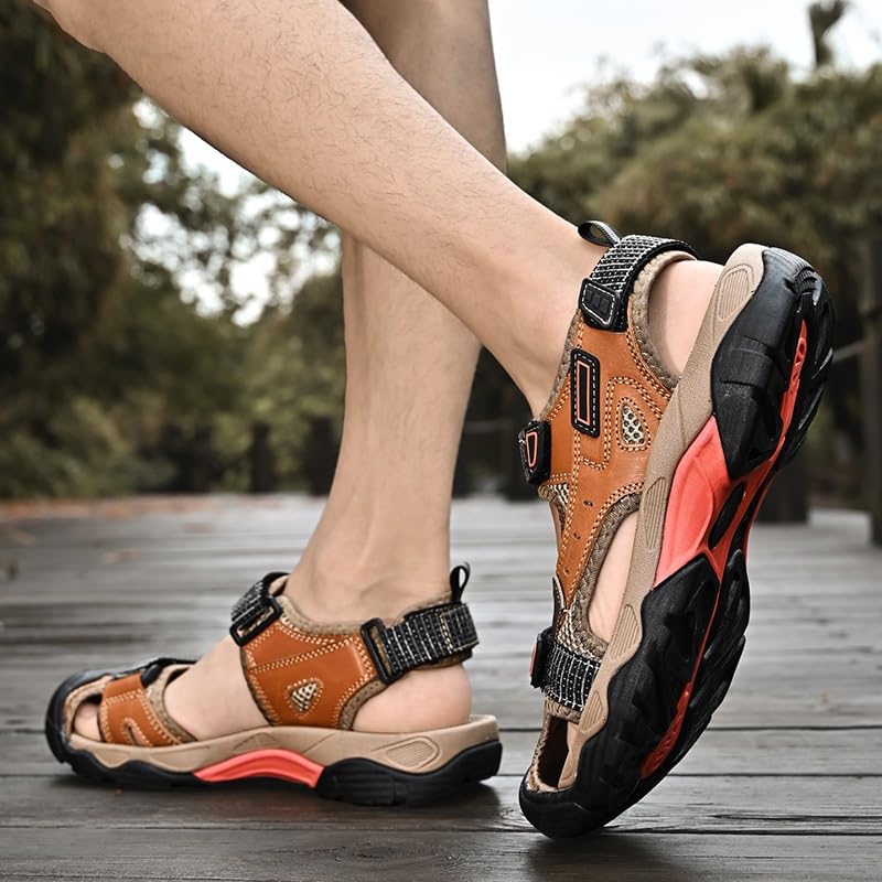 Outdoor Men's Sandals Casual Shoes Wading Sandals Flat Sneakers Men's Beach Sandals3