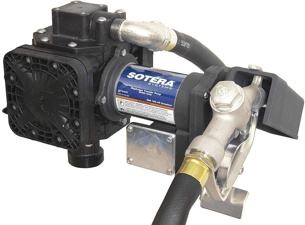 Sotera FR410B 12V 15 GPM Oil Transfer Pump w/Drum Mount Package