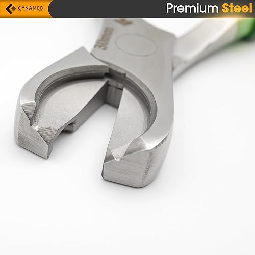 Miniatura 4 de Cynamed Alicates decapper de doble acción, perfectos para decappar viales y botellas engarzadas de 0.315in y 1.181in