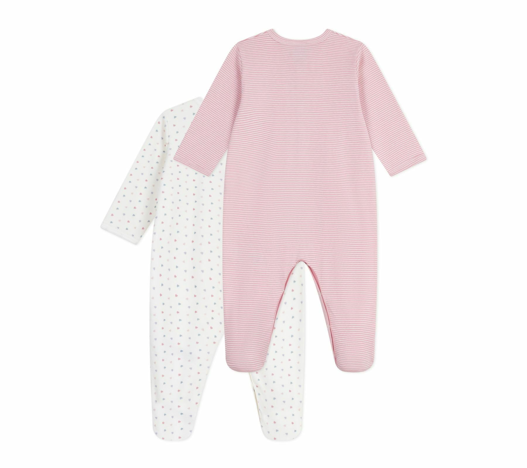 Petit Bateau - Conjunto de Pijamas de bebé de algodón Impreso