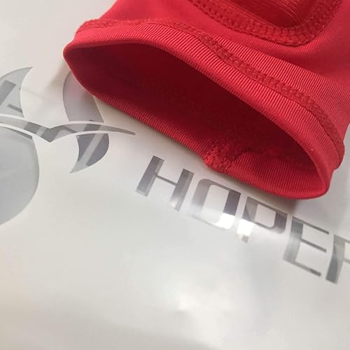 Miniatura 7 de HOPEFORTH - Juego de 2 mangas de compresión acolchadas en el codo y en el antebrazo, para soporte y protección