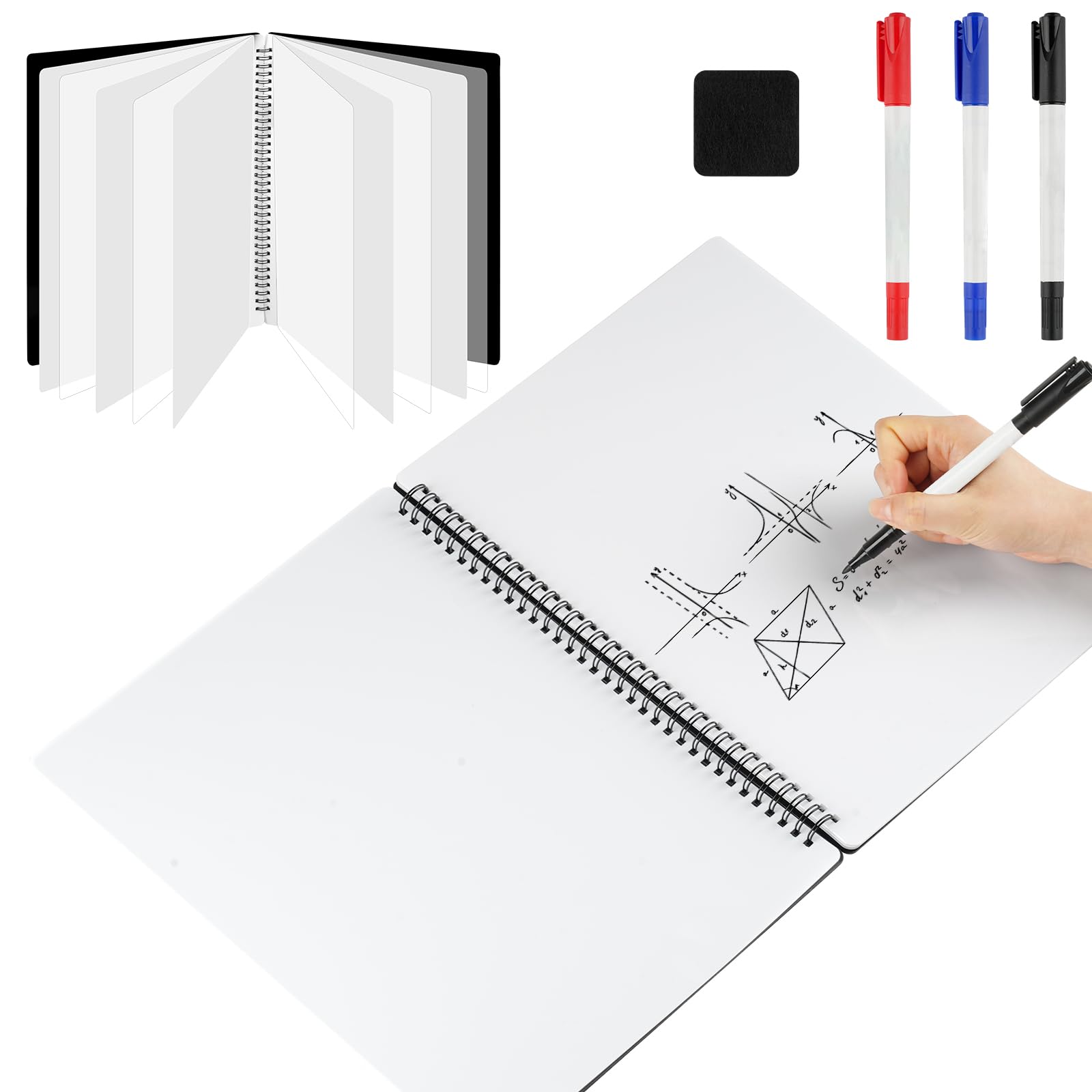 Mini Tableau Blanc A5 Effaçable – Idéal Pour Notes, Idées Et Organisation à La Maison Ou Au Bureau
