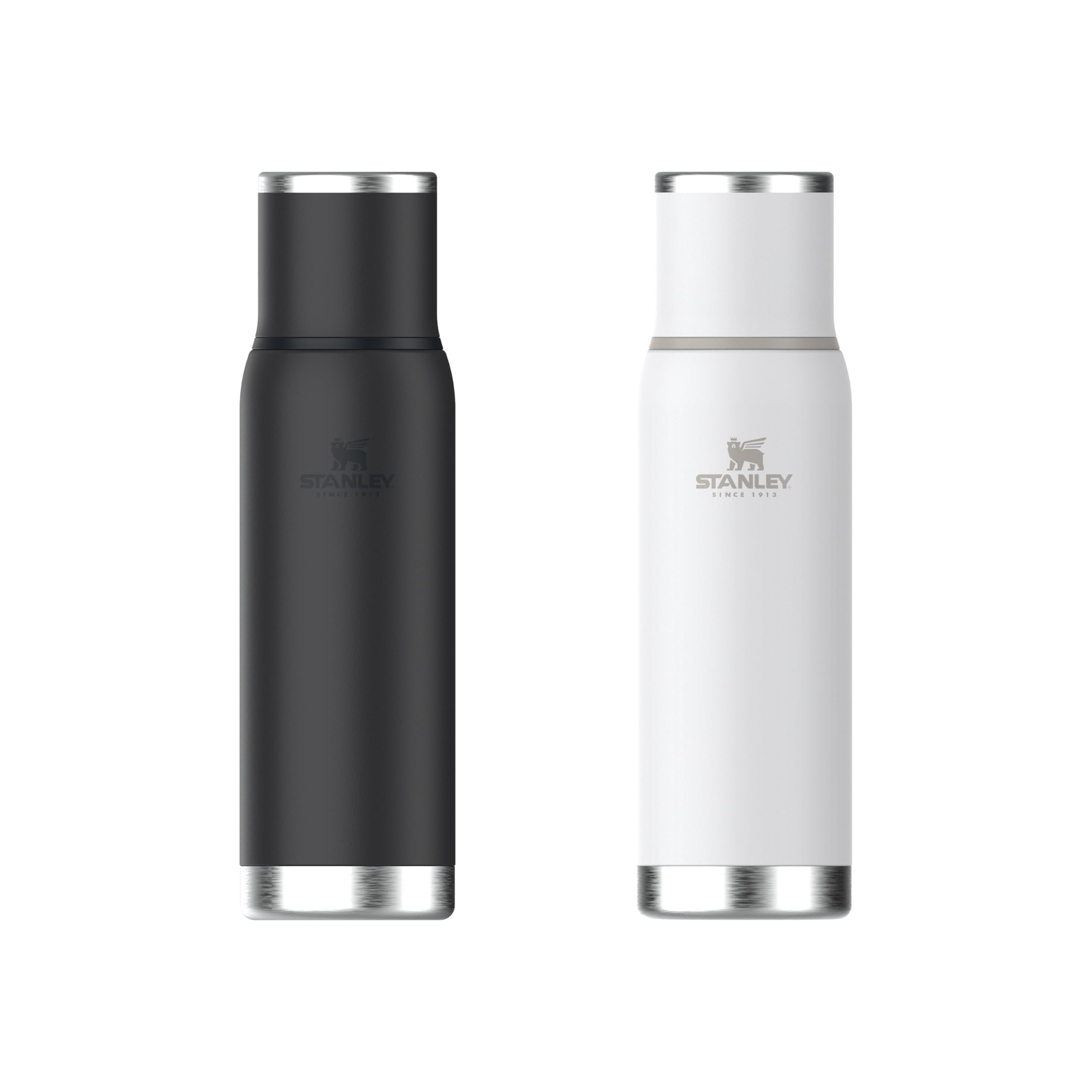 Stanley Adventure To-Go Botella Termica 1.0L - 25 Horas Caliente - 27 Horas Fría - Antifugas - Tapa Aislante - Sin BPA - Tapón Para Servir con Control de Flujo - Apta Para Lavavajillas - Frost