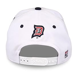 NCAA Duquesne Dukes Unisex NCAA The Game bar Design Hat, White, Adjustable
