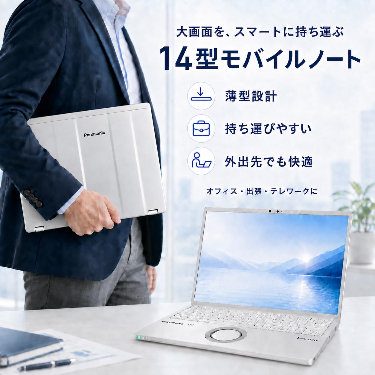 Amazon.co.jp: 【整備済み品】ノートパソコン Panasonic Let's note CF