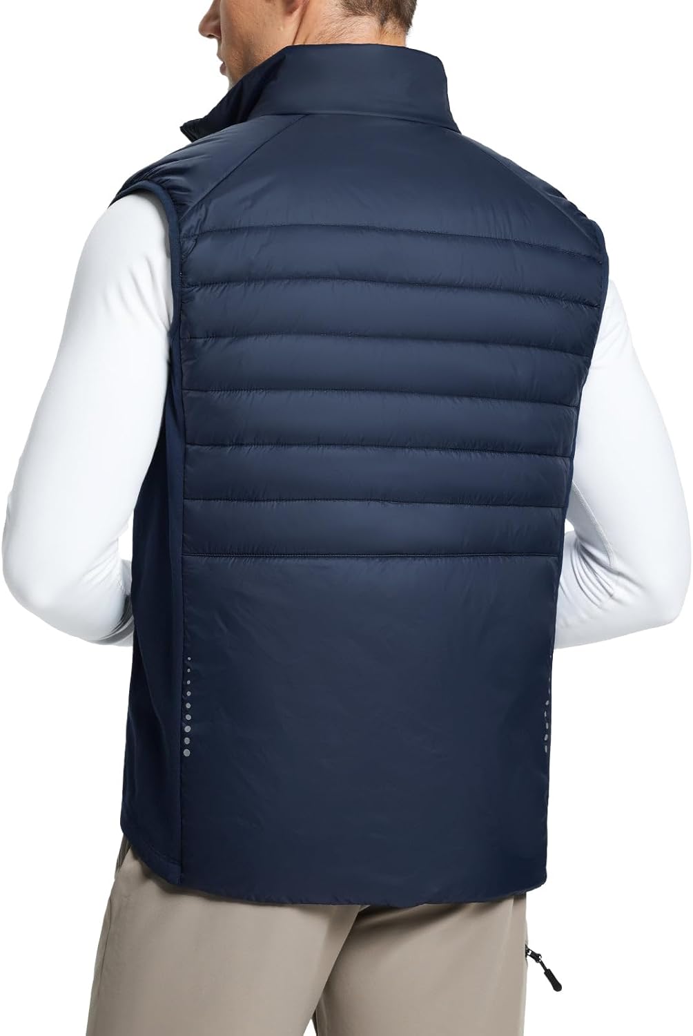 BALEAF Men’s Lightweight Puffer Vest, Winter Quilted Hiking Sleeveless Vest, Water Resistant Warm Fleece Outerwear BALEAF Men’s Lightweight Puffer Vest, Winter Quilted Hiking Sleeveless Vest, Water Resistant Warm Fleece Outerwear