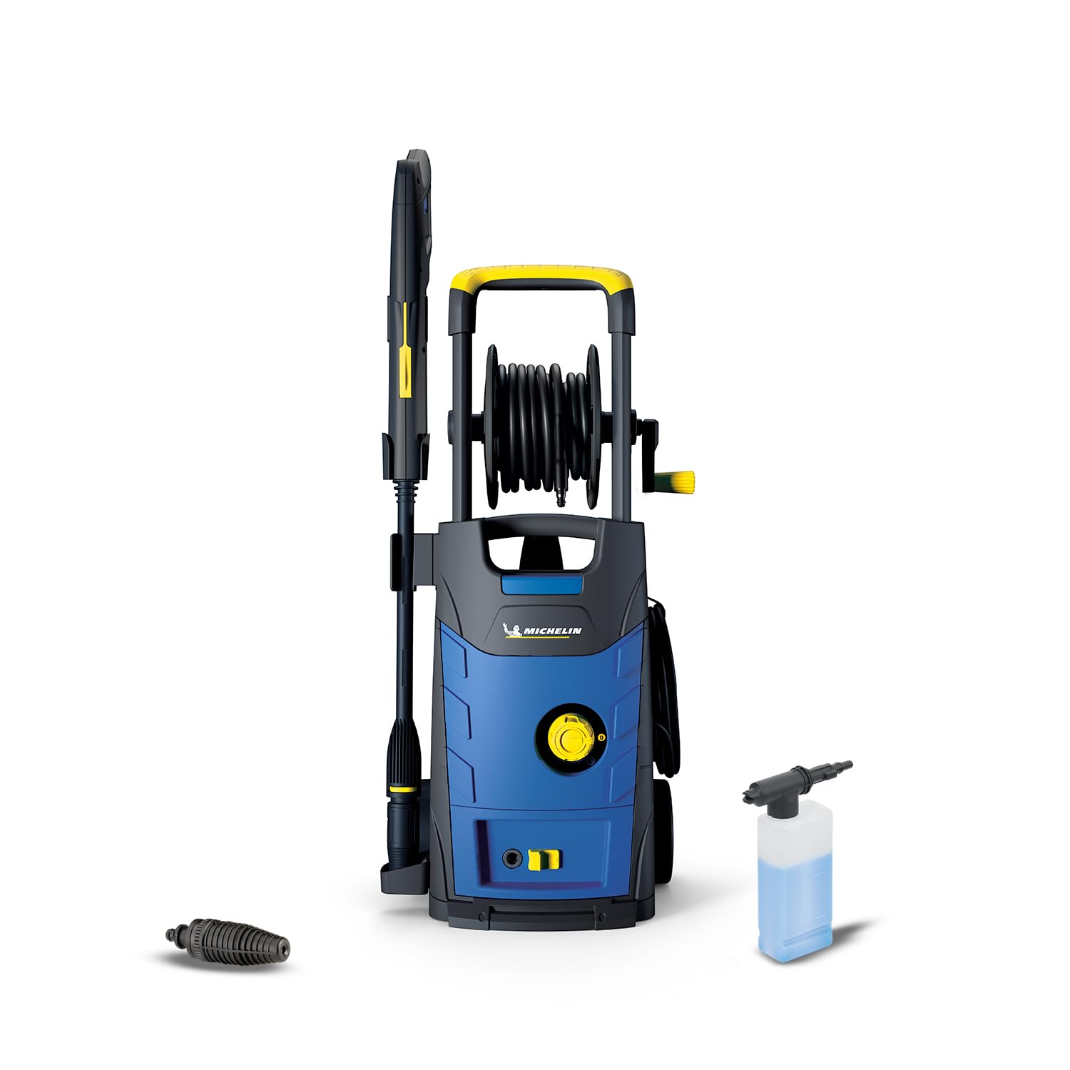 Michelin Hidrolimpiadora MPX24EHL de Alta Presión, para Coches y Exteriores del Hogar, Presión máx. 170 Bar, Caudal máx. 480 l/h, Potencia absorbida 2400 W