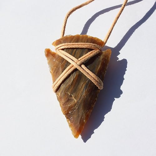 Miniatura 8 de Collar de punta de flecha - Collar individual - 1 cada uno, Ágata, Ágata