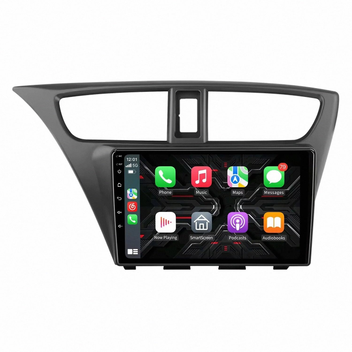 Carplay Display für A-Ppie Carplay für Jeep Compass 2 MP 2016-2019 GPS Navigation, Bluetooth, Freisprecheinrichtung, Aux-Eingang, Lenkradsteuerung, 4 Kern 1G+32G