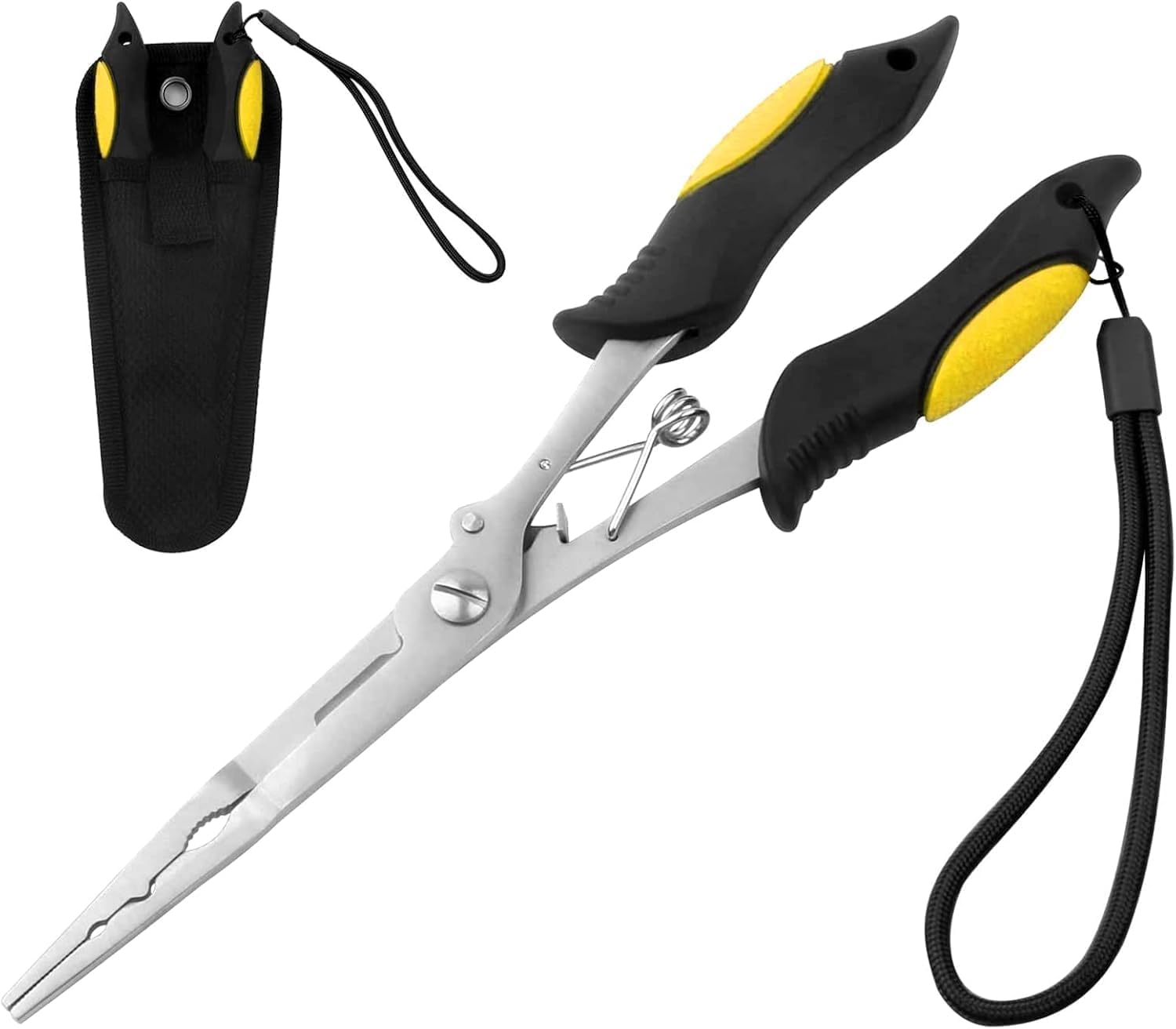 Buy Stainless Steel Fishing Pliers Hook Removers Braid Cutters Split - View #12