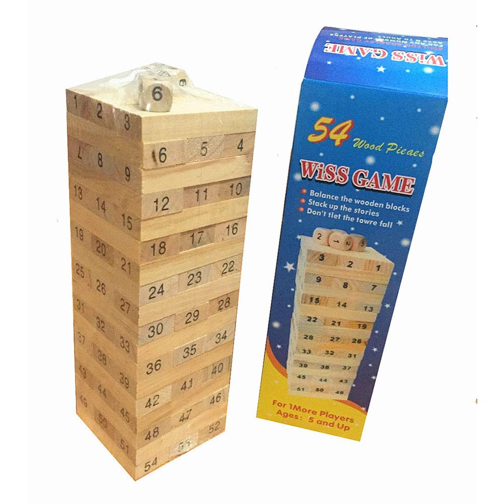 Buy Jenga Blocks Jenga Board Game Children's Game That Promotes The