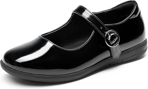 DREAM PAIRS Girls Mary Jane Flats School Uniform Dress Shoes