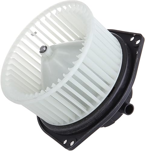 Miniatura 4 de cciyu Motor de soplador de calefactor HVAC con jaula de ventilador de rueda 615-00657 Motor de ventilador de CA para 2004-2011 para Chevy Aveo