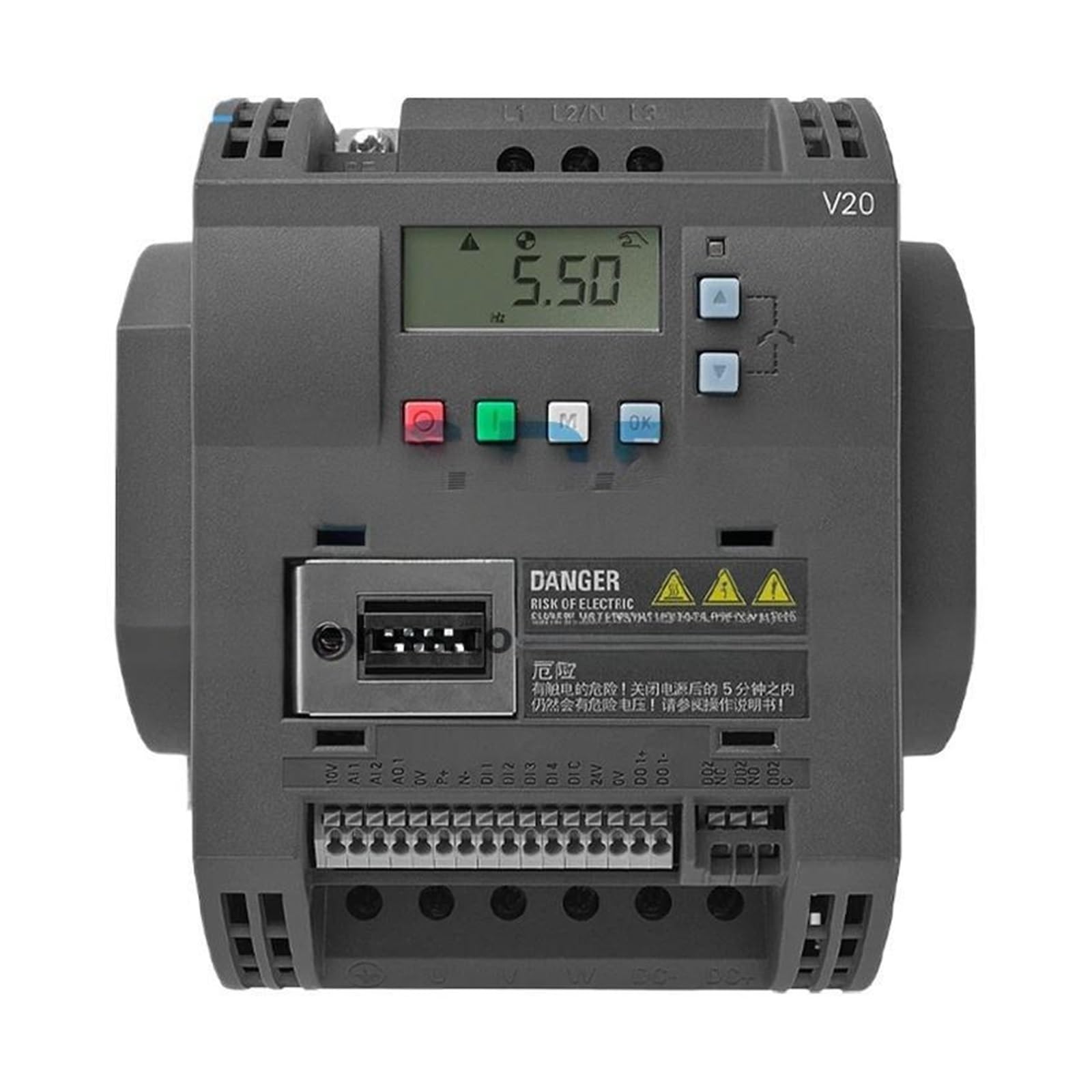 CJKXPZMH Convertitore Inverter V20 4kw 380-480V 3AC,6SL3210-5BE24-0UV0,6SL3210-5BE24-0CV0(6SL3210-5BE24-0CV0)