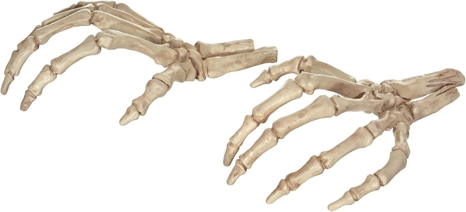Crazy Bonez Skeleton Hands, Bone, One Size