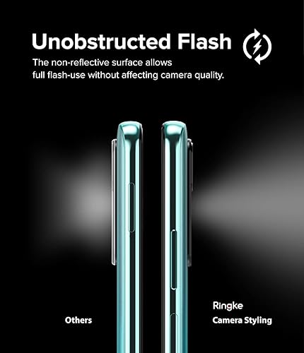 Miniatura 5 de Ringke Estilo de cámara compatible con Xiaomi Note 11T 5G / Poco M4 Pro 5G Protector de lente de cámara, marco de aluminio, adhesivo protector