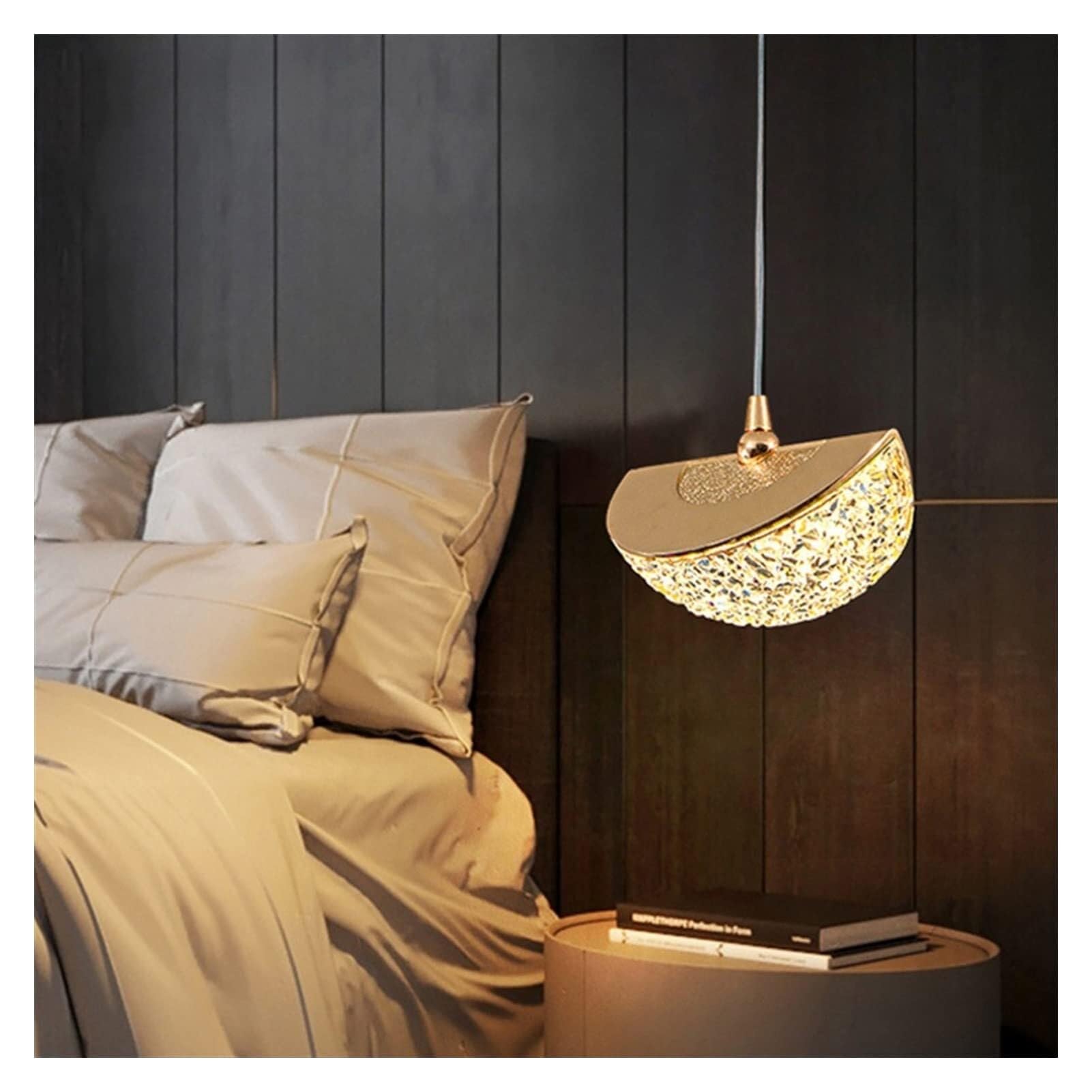 Chandeliers LED Pendant Indoor Lighting Hanging Lamp Kitchen Accesories Dining Table Bedroom Bedside Decoration Chandelier for Living Room (Color B, Size 3 Light
