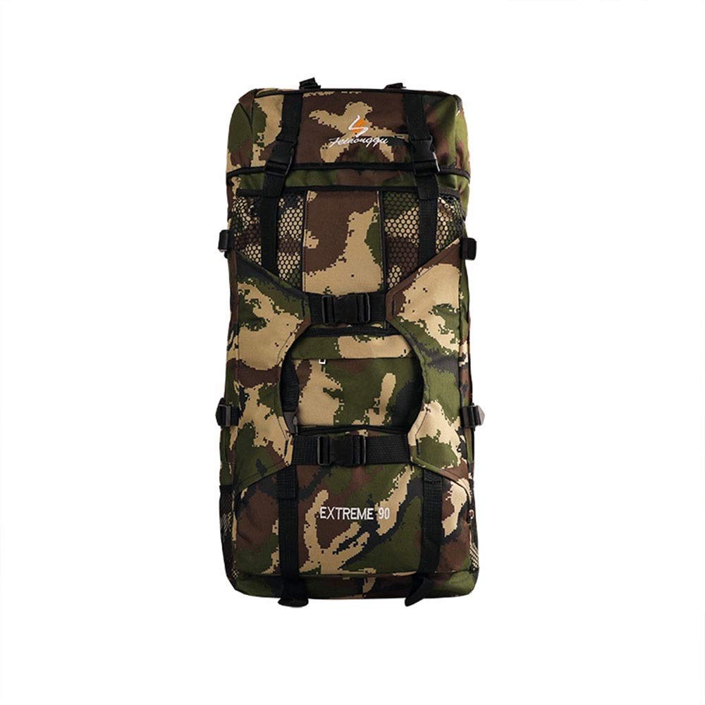 Fahrradrucksack Wasserdichtes Wandern Tagesrucksack Rucksäcke MInternal Frame 50L Rucksack Gepolsterte Rückenstütze & gepolsterte verstellbare Träger für Männer Frauen Für Fitness