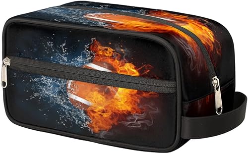 Miniatura 1 de Neceser de viaje para mujeres y hombres, bolsa de afeitar resistente al agua, kit de maquillaje organizador de cosméticos, bolsa de maquillaje para