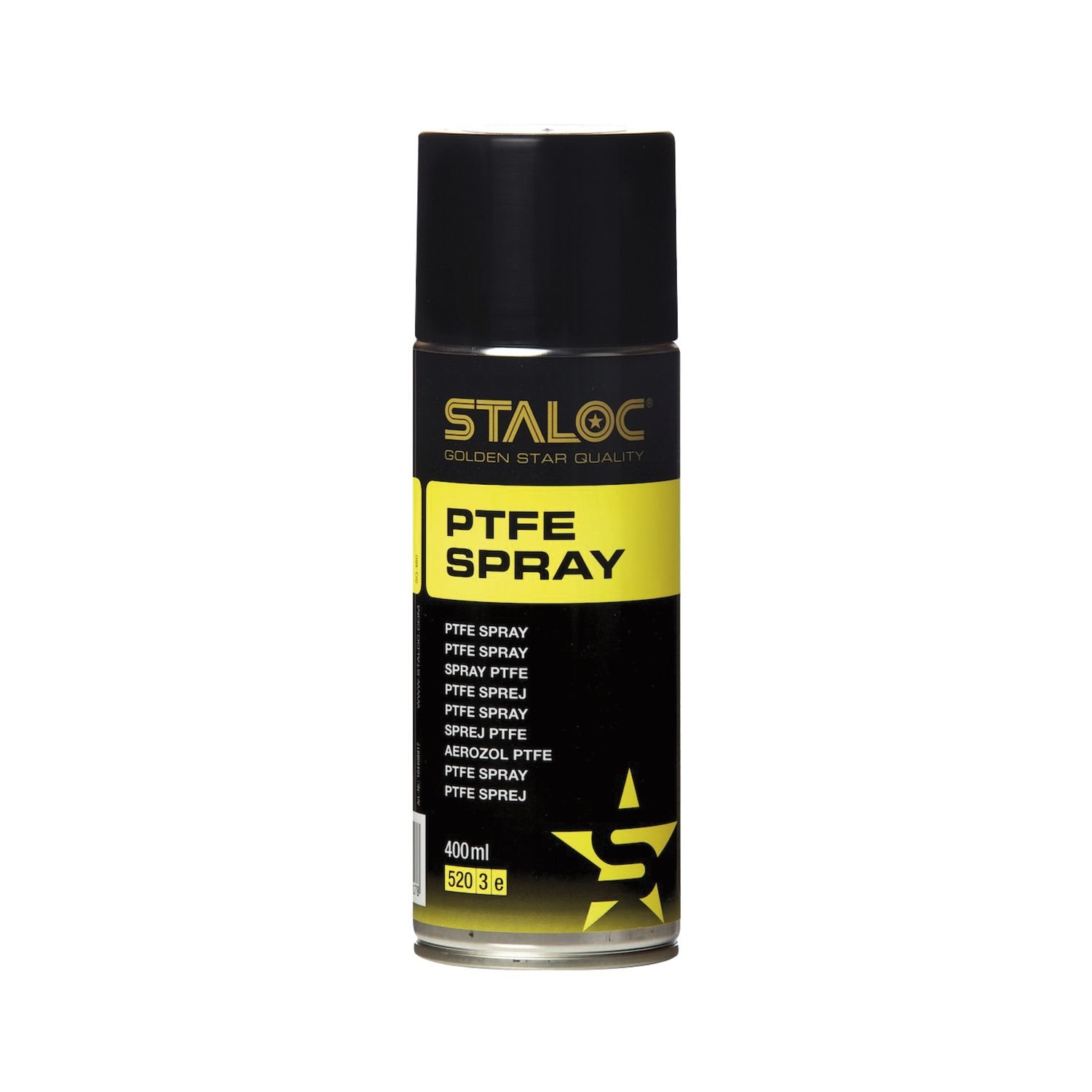 ptfe gleitmittel STALOC PTFE Spray | öl- und fettfreies Trocken-Schmiermittel | Gleitmittel  | 100% PTFE