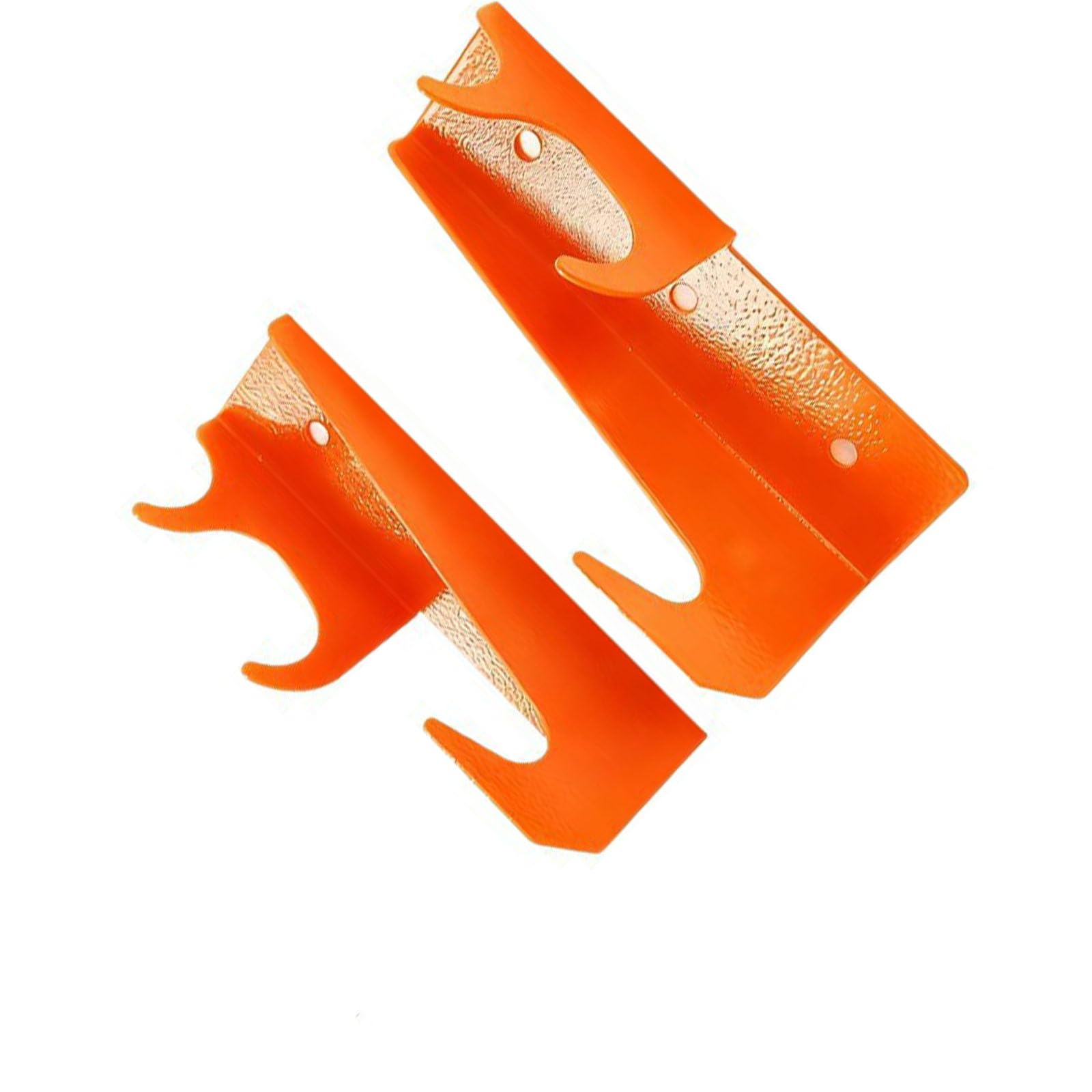 Nucelit Of 2 Strong Metal Wall Mounted Possessors Highlighting Double Fasteners for Workshop Organization Tool Planner