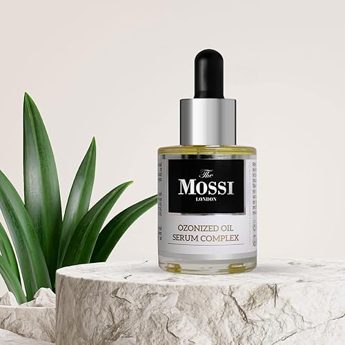 Miniatura 2 de The Mossi London Aceite ozonizado Suero Complejo Aceite de Reparación Intensiva del Cuero Cabelludo para Posttrasplante Capilar  Aceite de Oliva